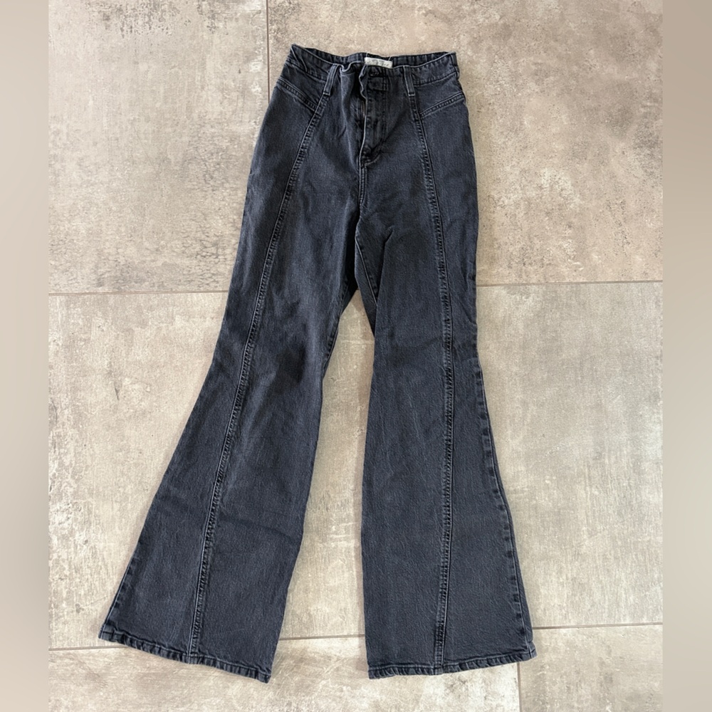Free People Disco Western Flare Jeans🤩🤩 size 27